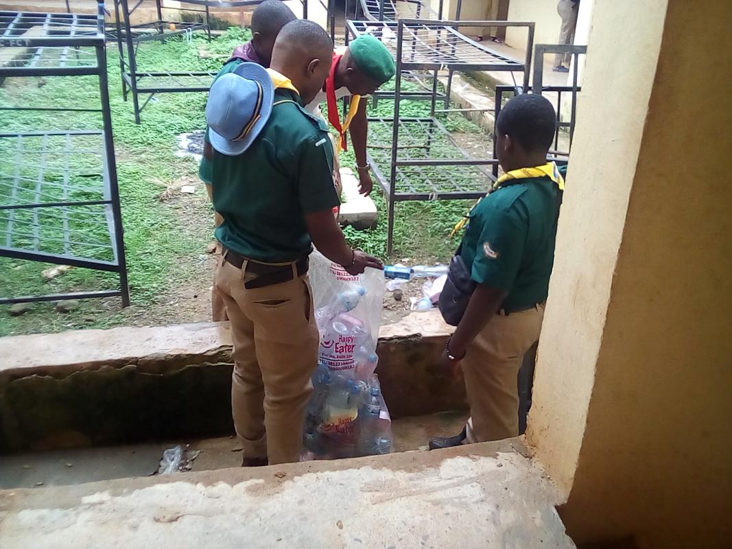 THE SCOUT ASSOCIATION OF NIGERIA IN OPERATION KEEP ENVIRONMENT CLEAN