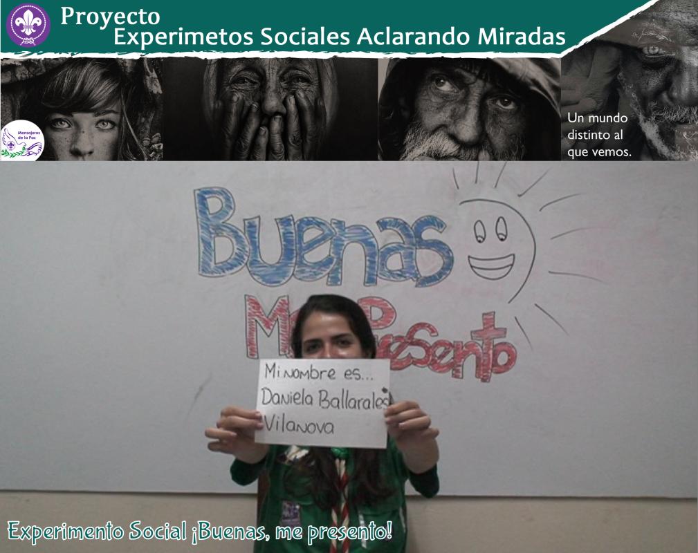 Proyecto Experimentos Sociales Aclarando Miradas 