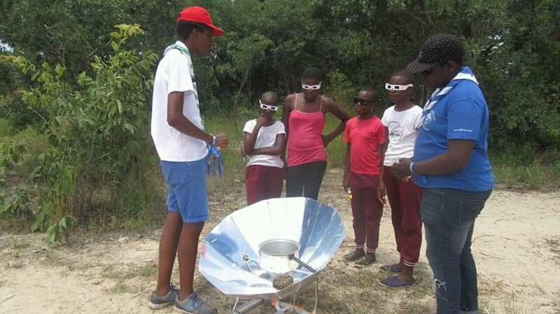 Scouts Go Solar Training at Africa Scouts Day
