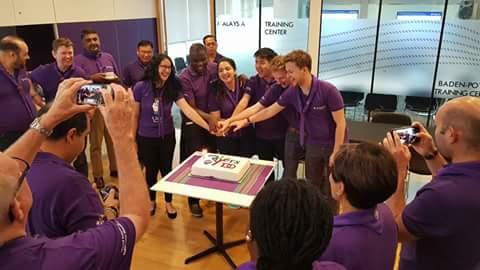 Birthday Celebration 100 Years of Rovaring  at World Scout Bureau HQ By Hon. World Scout Committie.