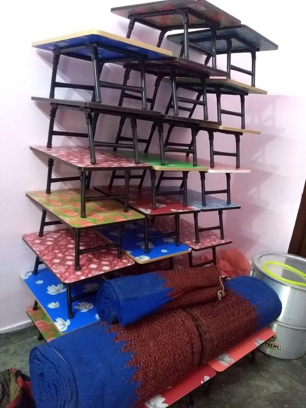 Donate tables and mats to Smile Roti Bank