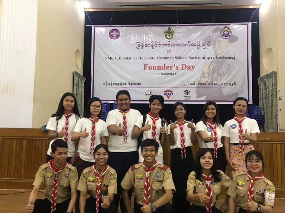 Founder's Day honouring Ceremony  Held In Myanmar 