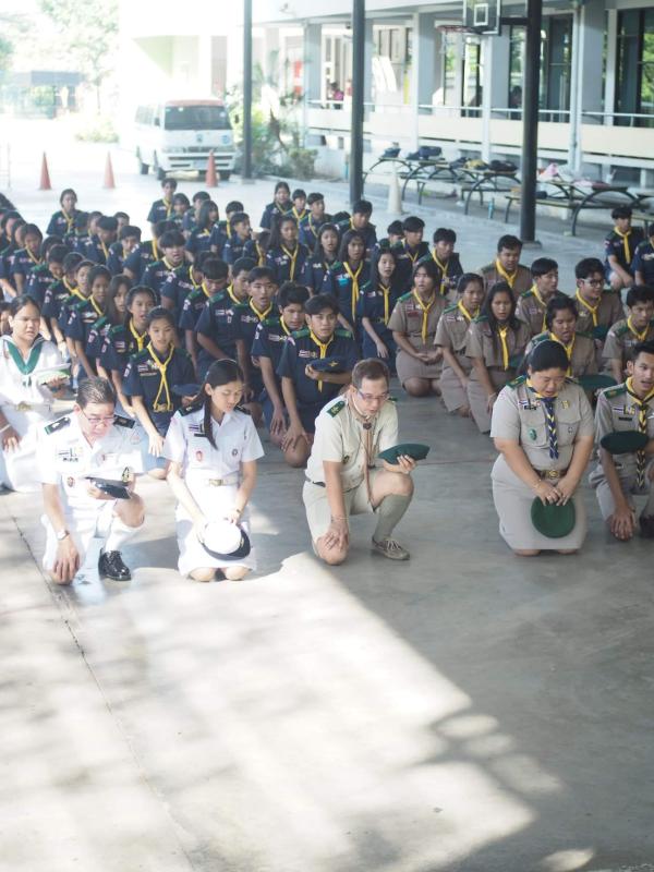 เข้าร่วมพิธีถวายราชสดุดี"วันสมเด็จพระมหาธีรราชเจ้า