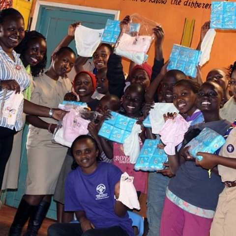 Women in scouting (girl scout empowerment ) spreding the smiles.