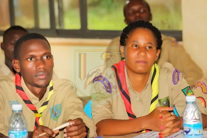 Uganda scouts Association during their ITL. 
