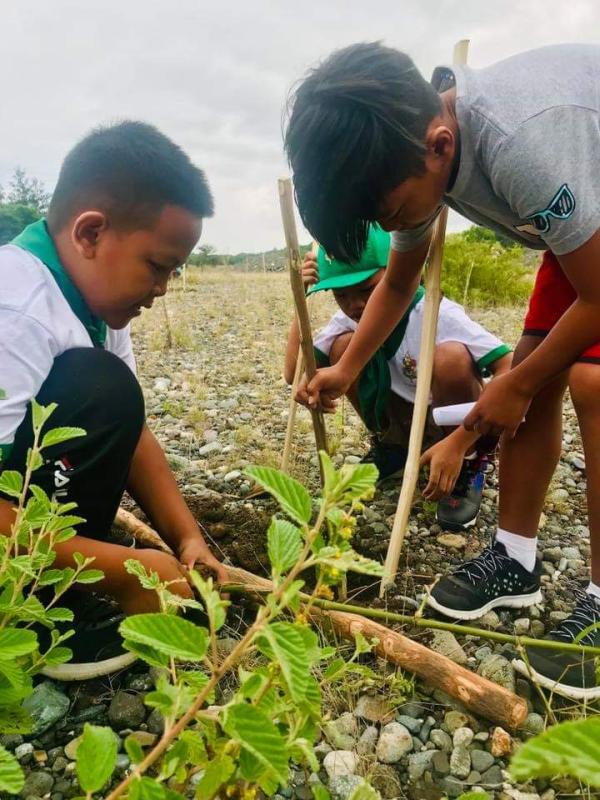 Parparoroc Scouts joins Environment Month Tree Planting Activity