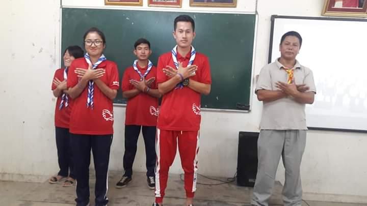 Orientation on messenger of peace. 