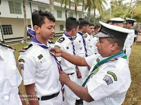 মংলা জেলা নৌ স্কাউটসের নবাগত রোভারদের বাৎসরিক তাঁবু বাস ও দীক্ষা ক্যাম্প

