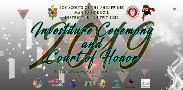 UE Manila Outfit 1331 Investiture