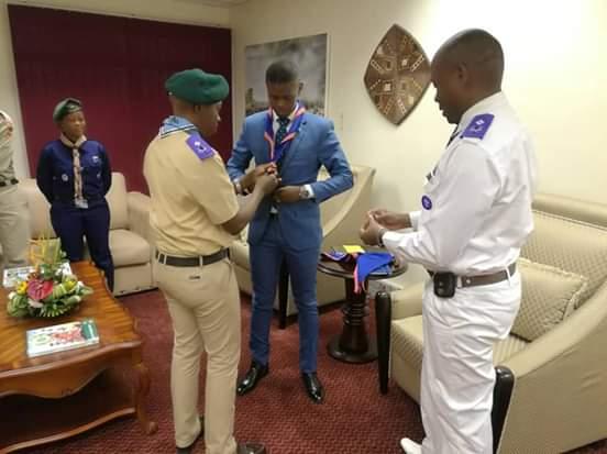 INTRODUCING SCOUTING TO THE  COUNTRY LEADERSHIP 