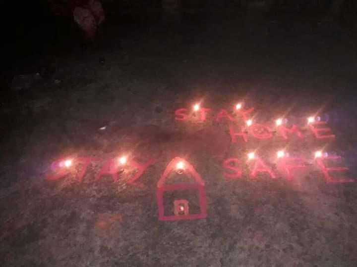 Special Earth Hour Fight together Coronavirus 