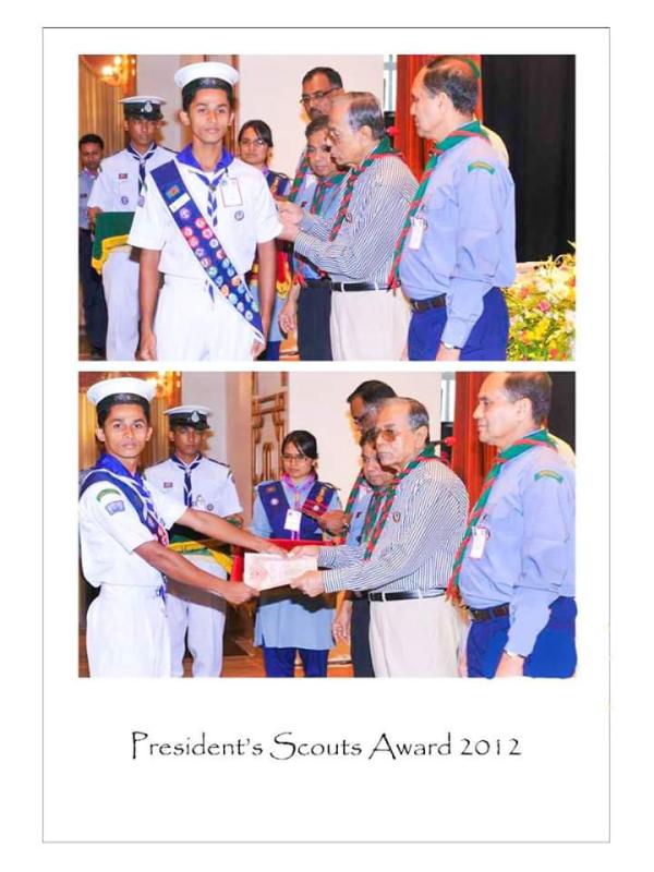 Presidents Scouts Award 2012