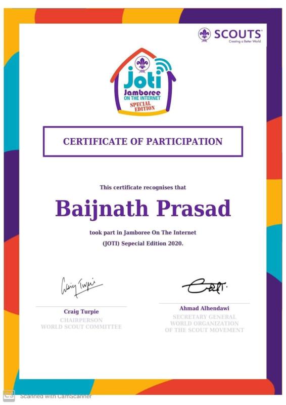  Digital Scouting Guiding
CHALLENGE - 1 #SpecialJoti