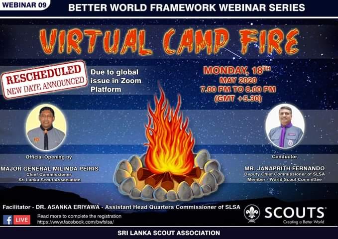 "Virtual Campfire"Event No 09Better World Framework Webinar Series
