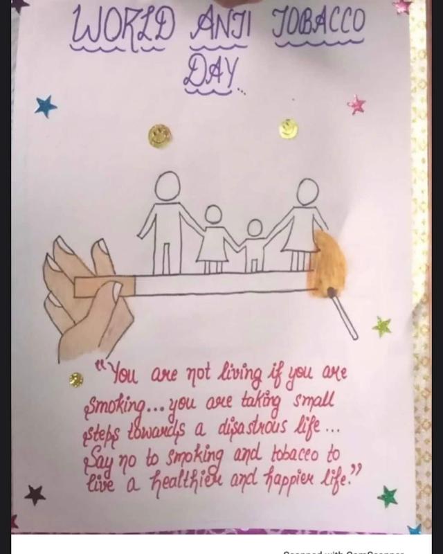 World No Tobacco Day Virtual Drawing Competition