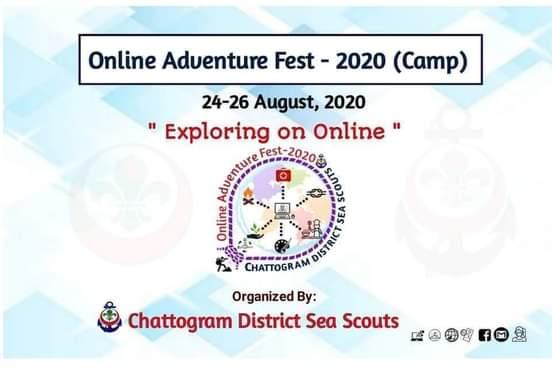 Online Adventure Fest -2020 (Camp), Organized By Chattogram District Sea Scouts