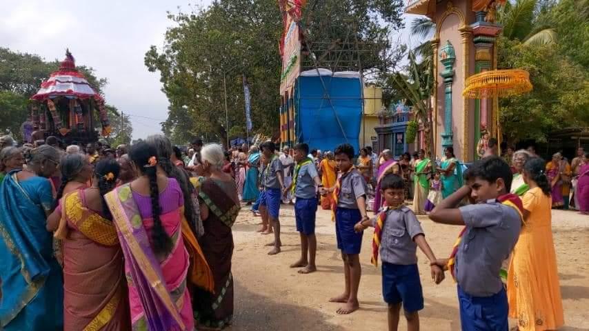 maha sivarathiri temple guard houner duty and services  22 feb 2020 