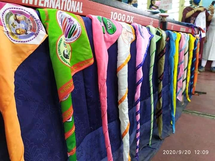 Scarf Exhibition On International Peace Day