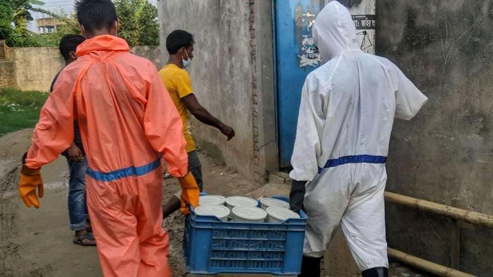খাদ্য বিতরণ কর্মসূচি 