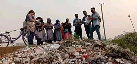 প্লাস্টিক টাইড টার্নার চ্যালেন্জ ব্যাজ (নেতৃত্ব পর্যায়ঃসমাজ উন্নয়ন) ১.জরিপ(দলিয়) ২.বর্জ্য অনুমান(দলিয়)