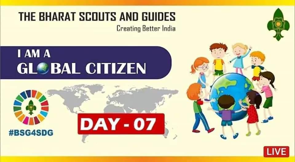"I AM A GLOBAL CITIZEN " SDG DAY-07