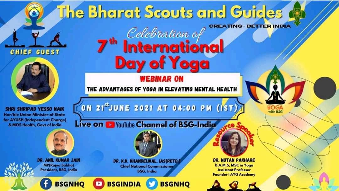 7th International Day of Yoga Celebration 2021-webinar