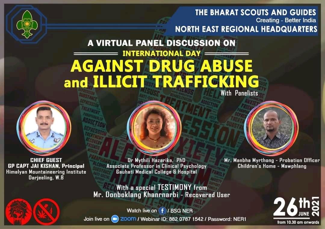 Webinar on International Day AGAINST DRUG ABUSE and ILLICIT TRAFFICKING