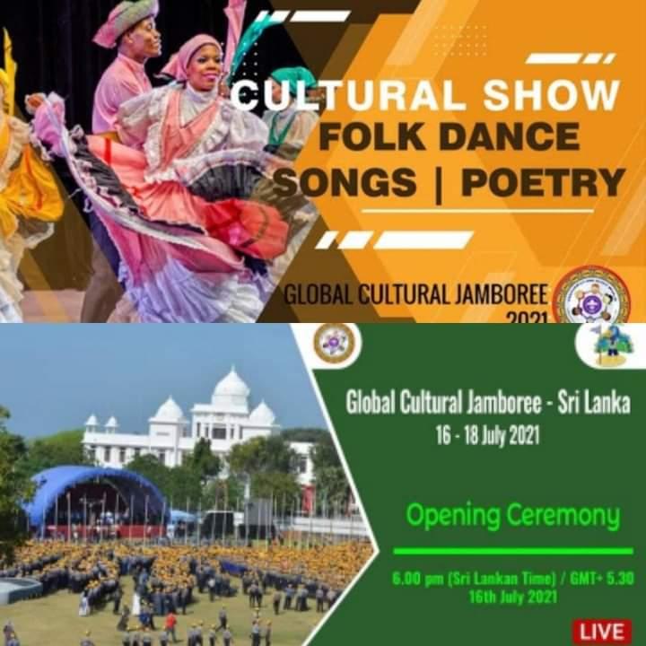 A very big start to the GLOBAL CULTURAL JAMBOREE.#gcj 