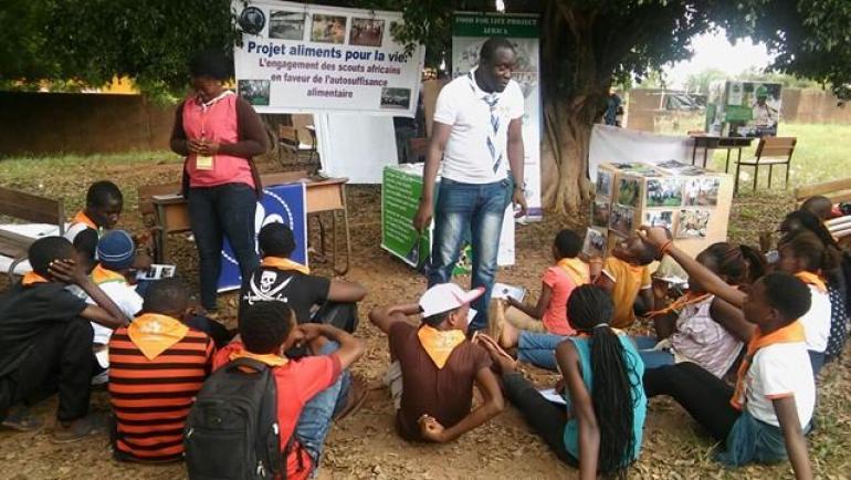 FOODS FOR LIFE PROJECT AT BETTER WORLD TENT 7THASJ