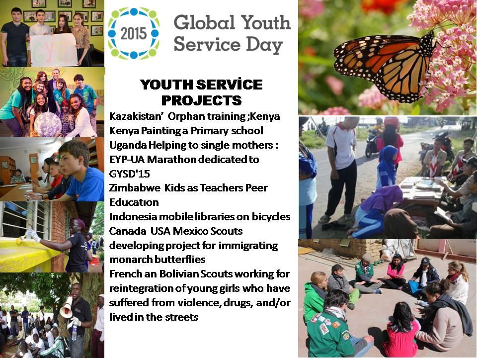 GLOBAL YOUTH SERVİCE DAY 2015