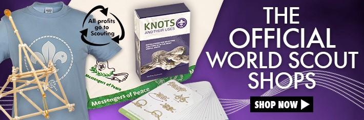 Scouting badges, clothing, collectors items, gifts and equipment