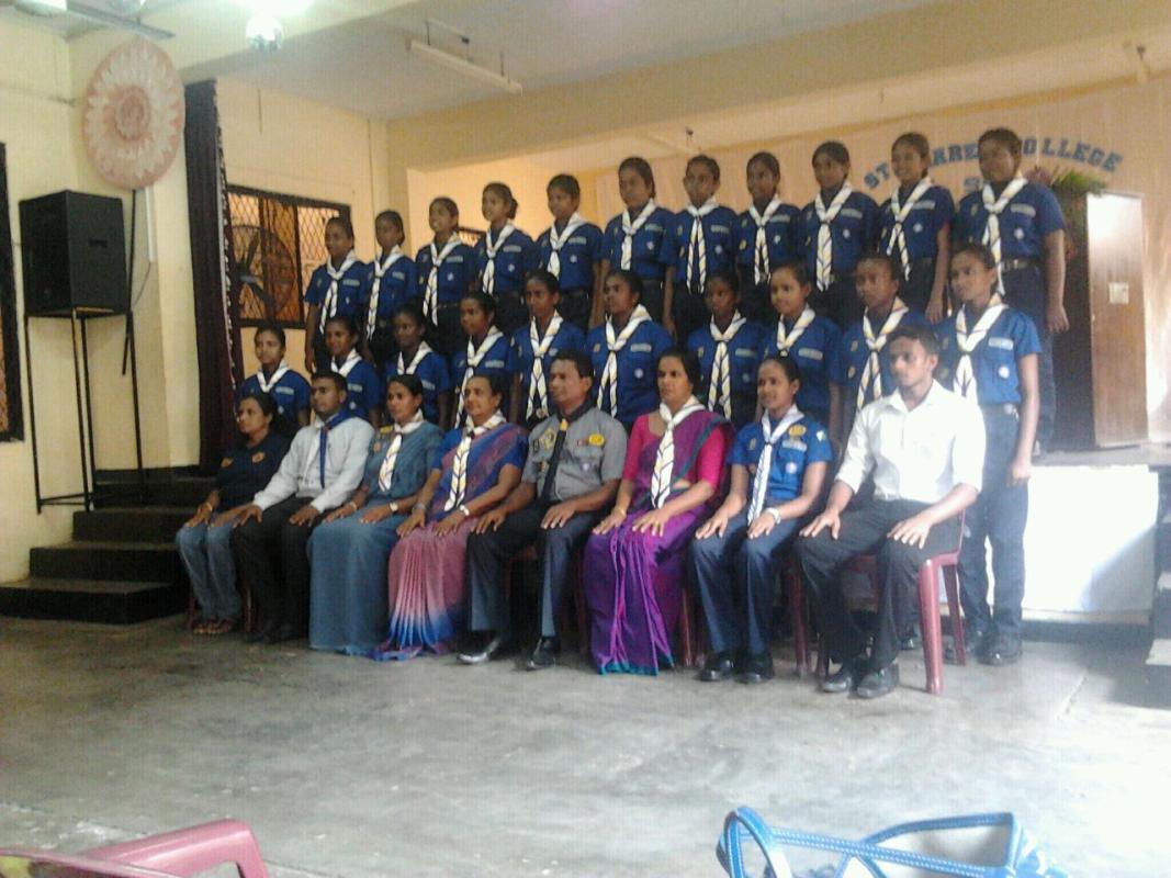 21 Girls takes the Promise to Join the World Brotherhood of Scouting