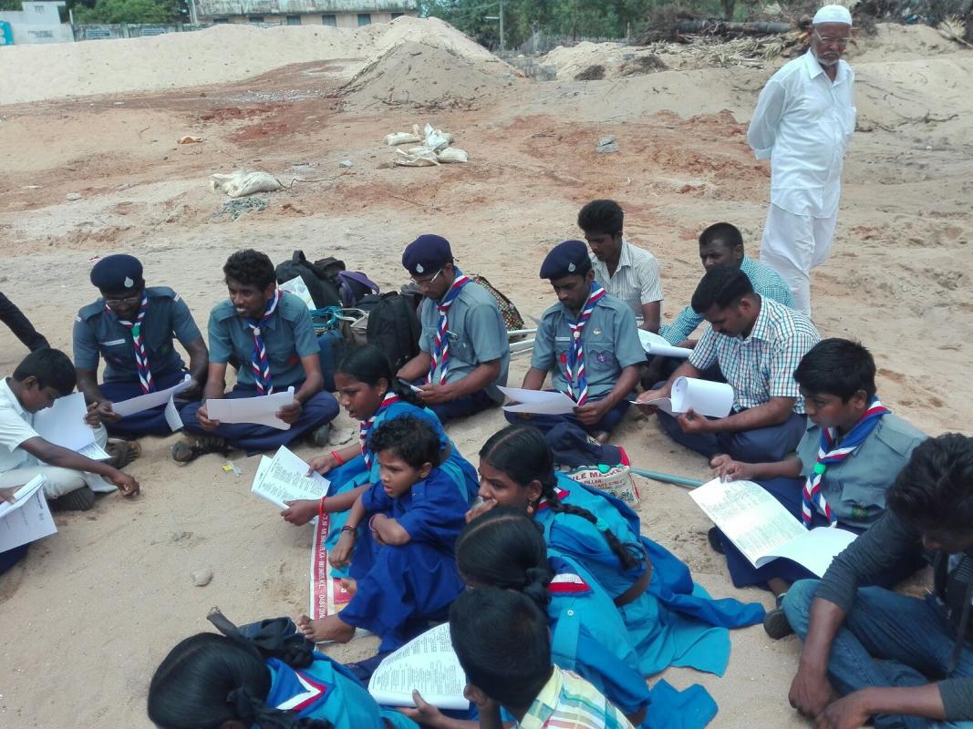 All faith Prayer at Dr.A.P.J. Abdul kalam samathi