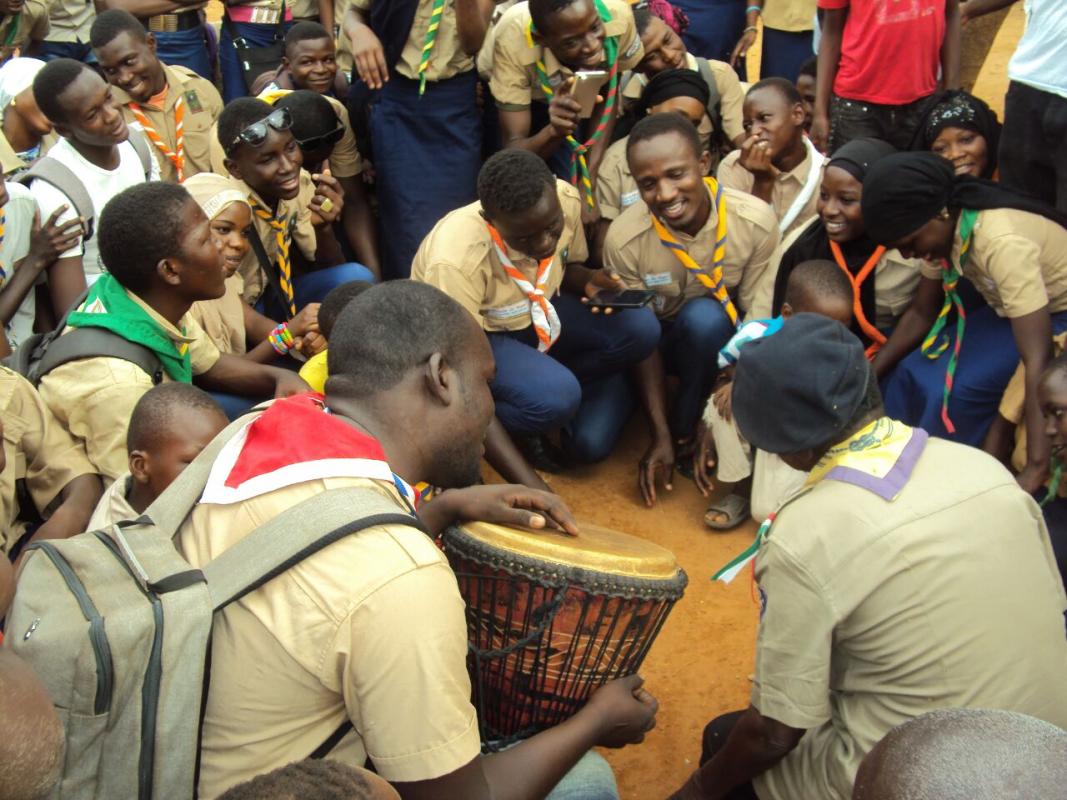 NIGER,  AFRICA SCOUT DAY 13 MARCH