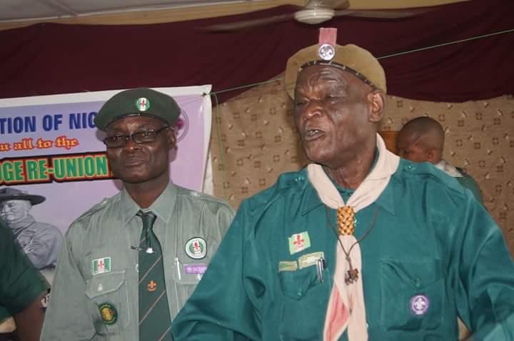 PA AKIREMI ATANDA LASAKI (LT) EMERITUS NTC NIGERIA SCOUT ASSOCIATION TURN 90 YERAS JUNE 30 2016