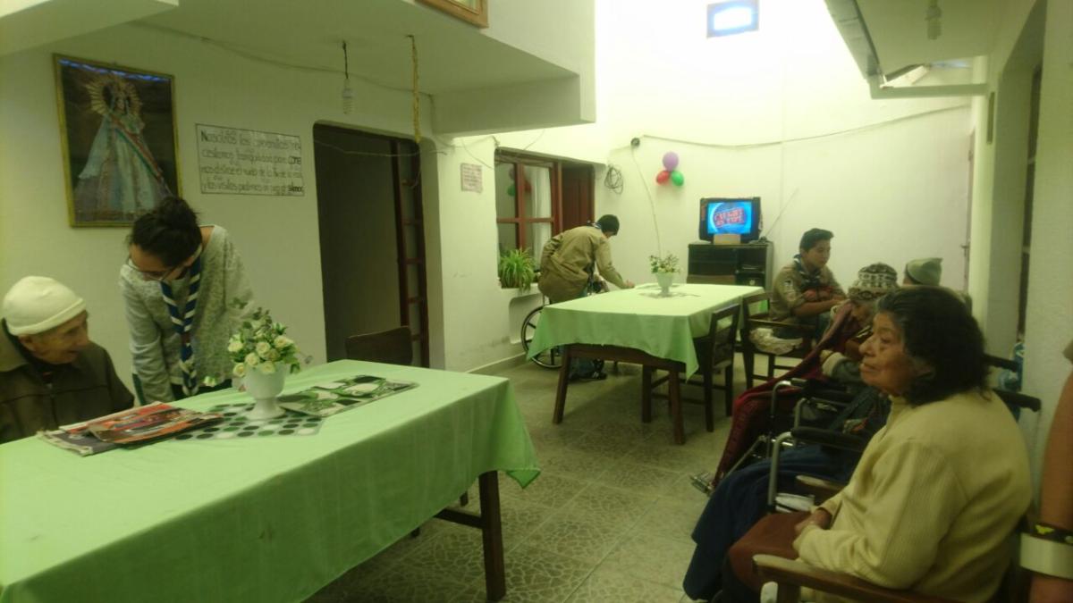 ayuda al centro geriatrico escandinavo