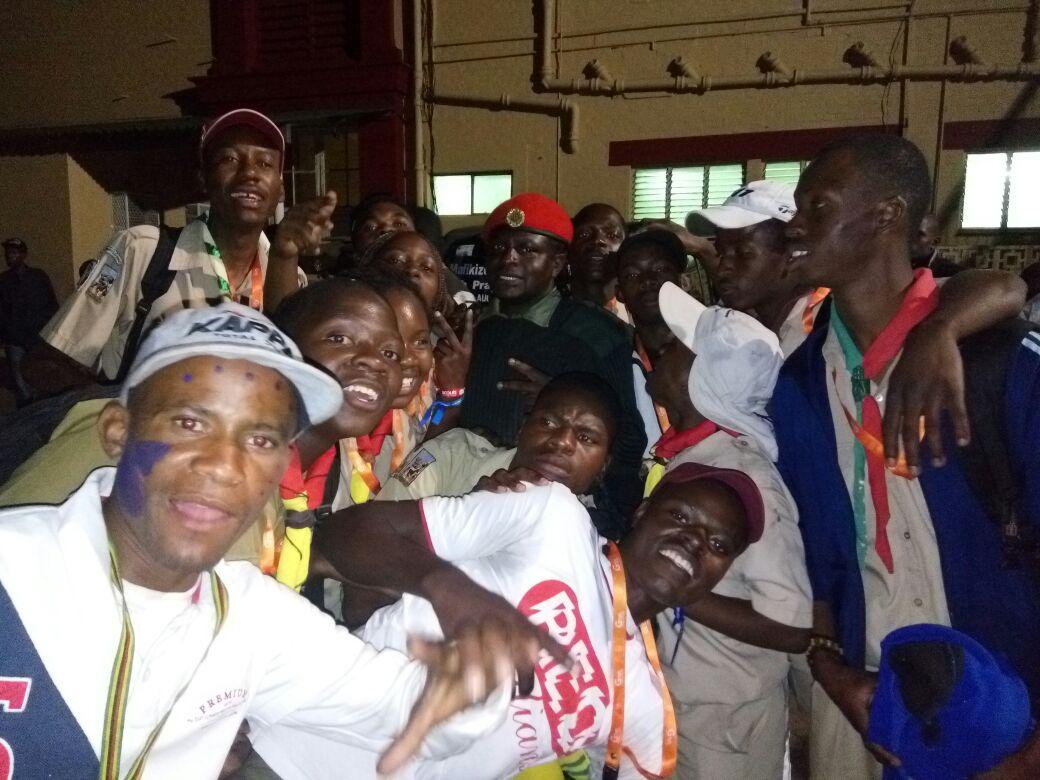 ZIMBABWE SCOUTS PROVIDE MEDICAL HELP TO HARARE AGRIC SHOW ARENA PARTICIPANTS DURING PERFOMANCE