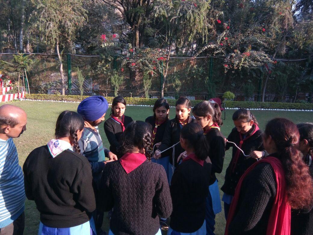 hp Dav school  scout and  guide unit