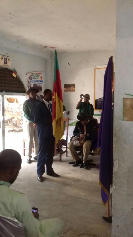 Installation du commissaire de district du wouri chez les scouts du cameroun