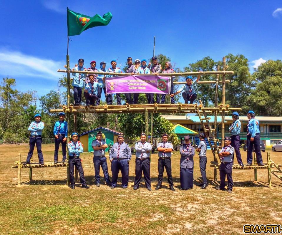 1st Series of Inanam Rovers Pioneering Camp - ROAD TO BADEN POWELL AWARDS