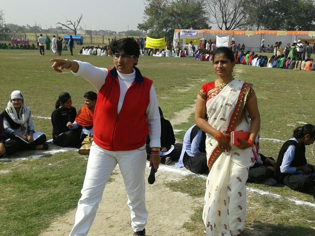 Commanding of students 