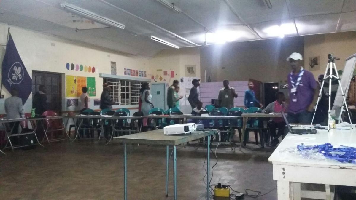 Mop training in Zimbabwe 