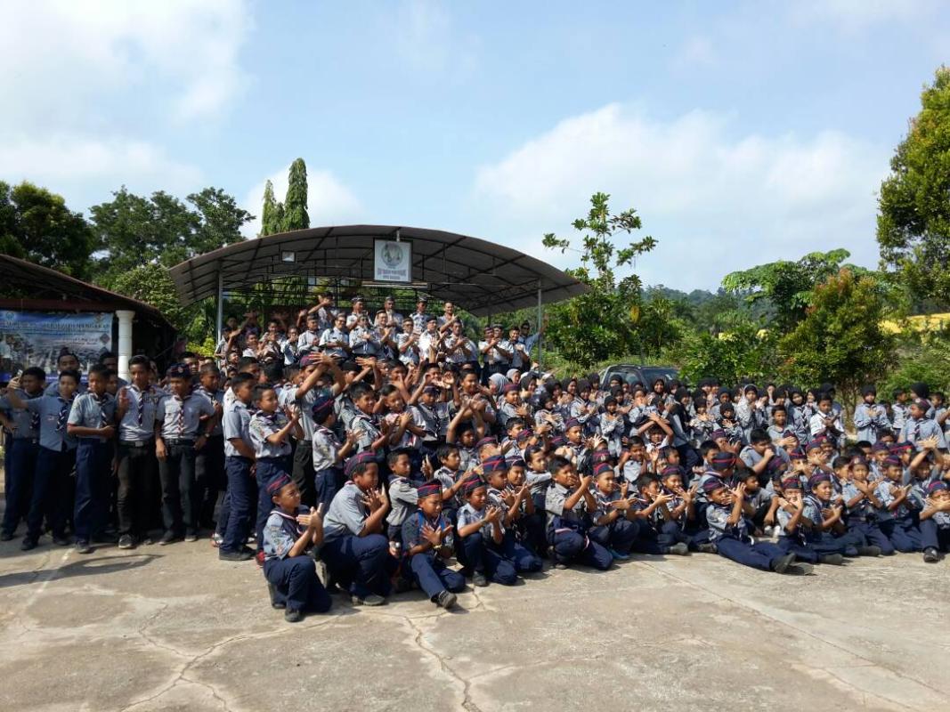 Kursus Kemahiran Pengakap Kanak kanak daerah Maran 2017