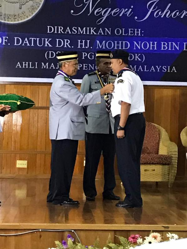 Penganugerahan Bintang dan Pingat Johor Darul Ta'zim PPM Negeri Johor.