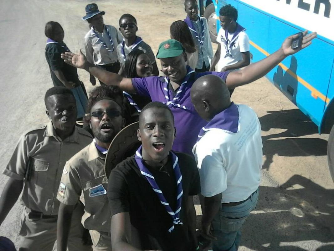1st BUSE Scouts at Masvingo Provincial camp