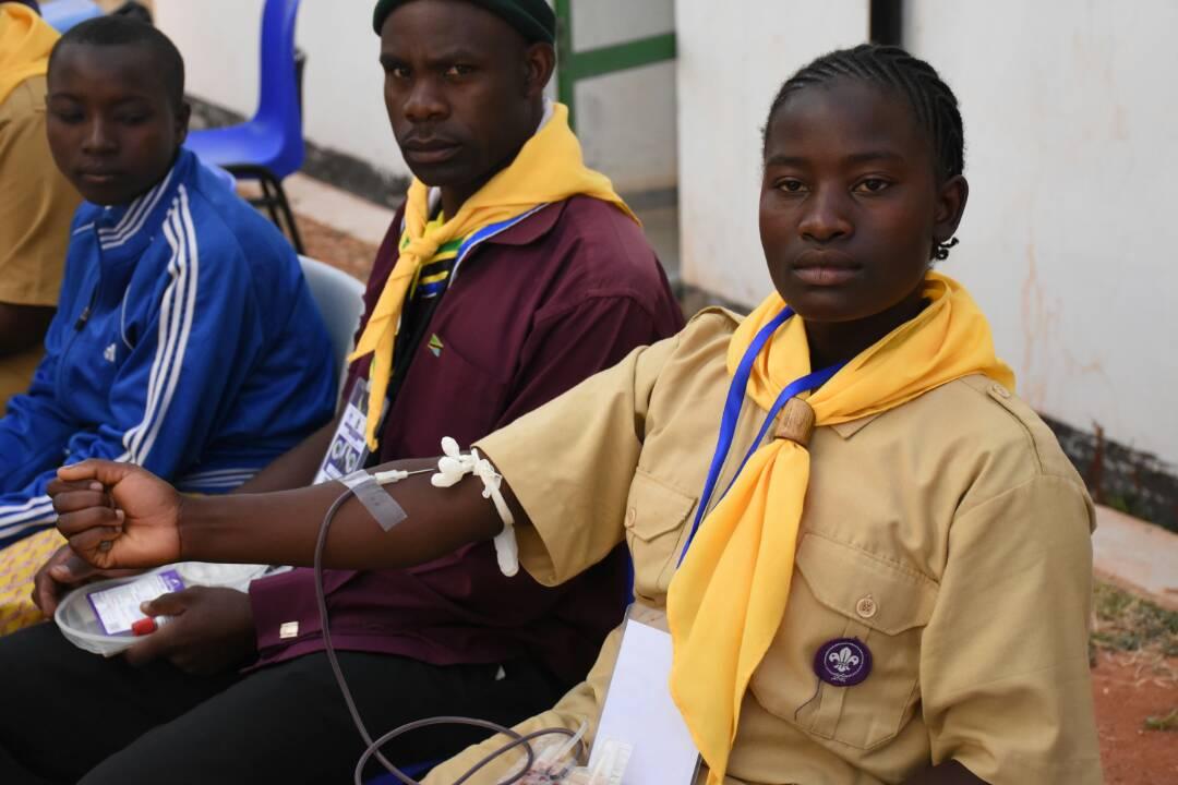 Saving life......  (Blood Donation)