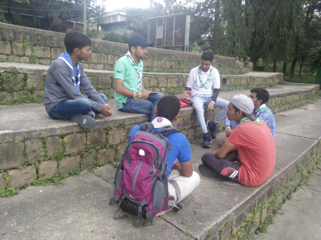 heritage volunteers under swachhta mission