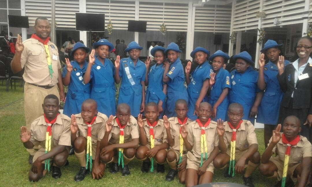 Zimbabwe Scouts an Guides Usher in the National Parliament Sitting 