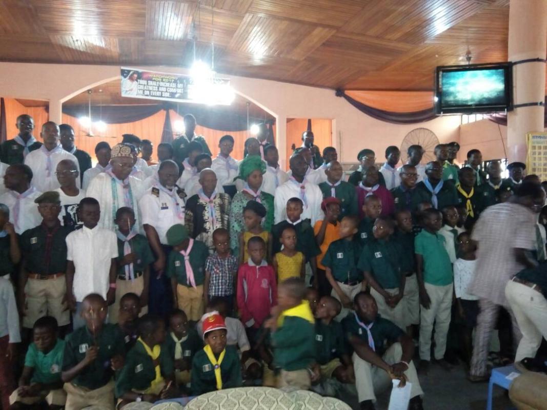 THE OGUN STATE SCOUT COUNCIL OF THE SCOUT ASSOCIATION OF NIGERIA CELEBRATED CHRISTMAS WEEKEND CAMP