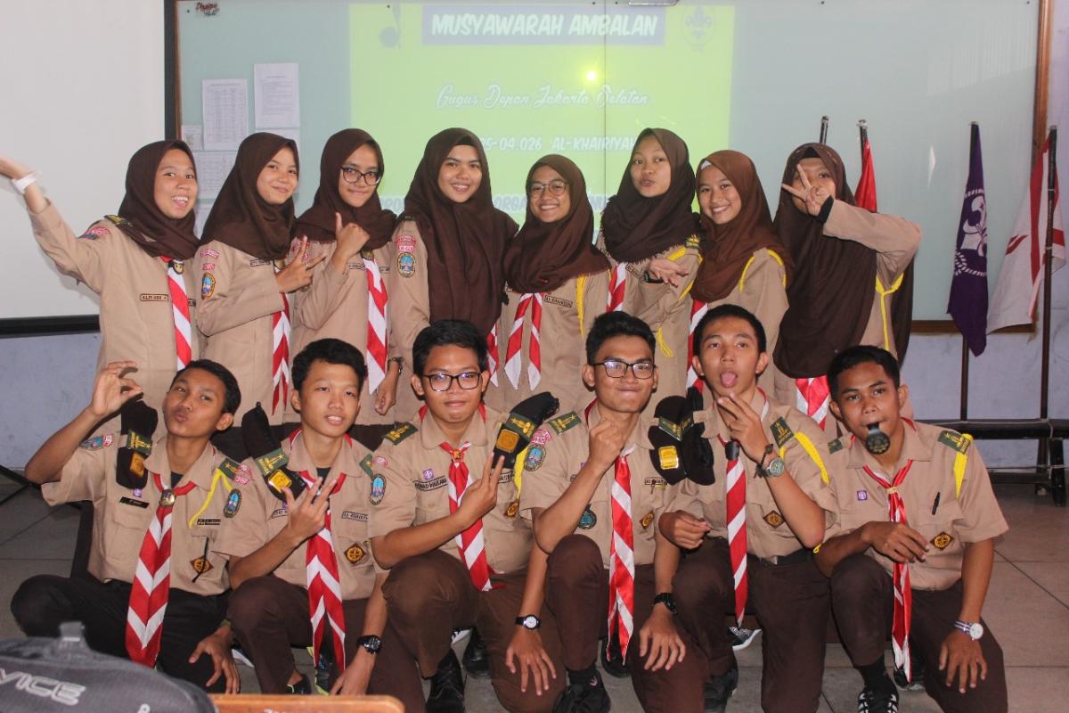 Pelaksanaan Musyawarah Ambalan Gugus Depan Alkhairiyah